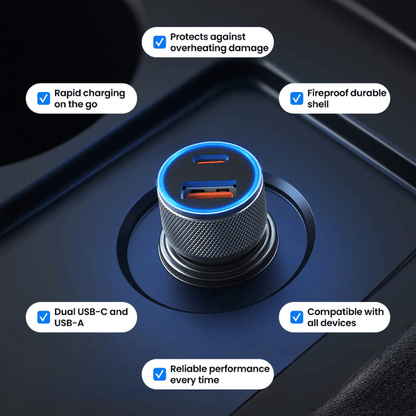 Tekkvault™ RapidCharge Phone Charger