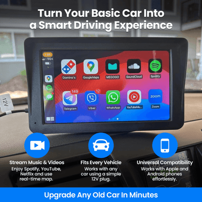 Tekkvault™ CarPlay Display